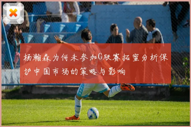 杨瀚森为何未参加G联赛拓蜜分析保护中国市场的策略与影响